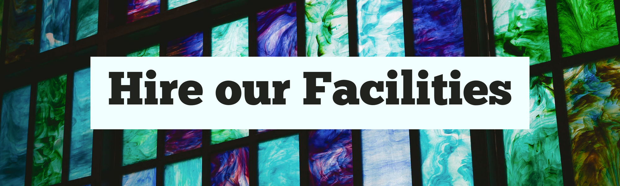 Blue Gradient Header Banner